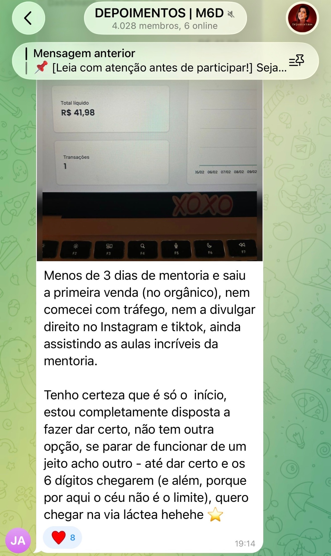 Depoimento de Julia